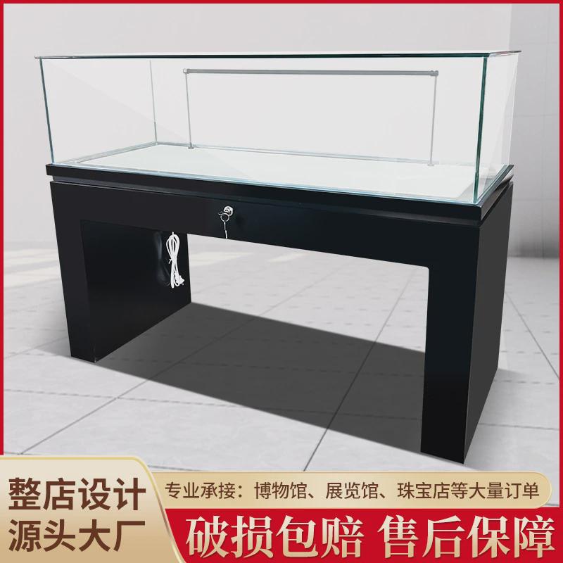 热销博物馆文物瓷器展示柜纪念馆陈列样品古玩玉器玻璃展柜产品柜