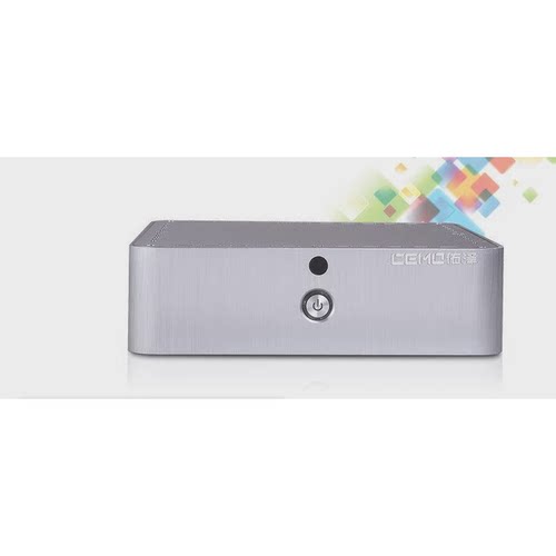 立人e.Mini E-W60 w80佑泽5600ITX全铝迷你HTPC机箱桌面小机箱