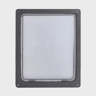 货源宠物门自由出入门狗洞猫门狗门围栏通道双向狗门狗笼木门