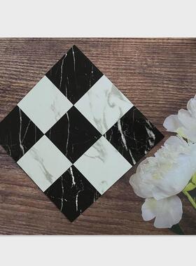 自粘墙贴自贴3d立体铝塑板白色厨房卫生间防水防油防火翻新仿瓷砖