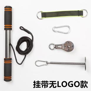 臂力器健身器材运动器材拉杆千斤棒拉力器哑铃高