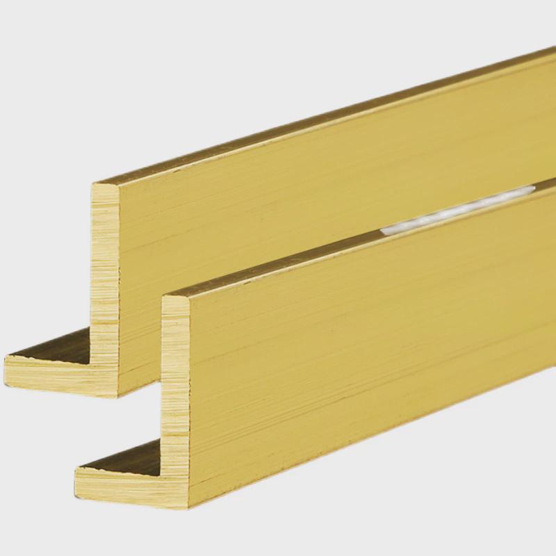 装饰铜条实心黄铜排 铜扁条纯铜方水磨 条大理石楼梯防滑地板镶嵌