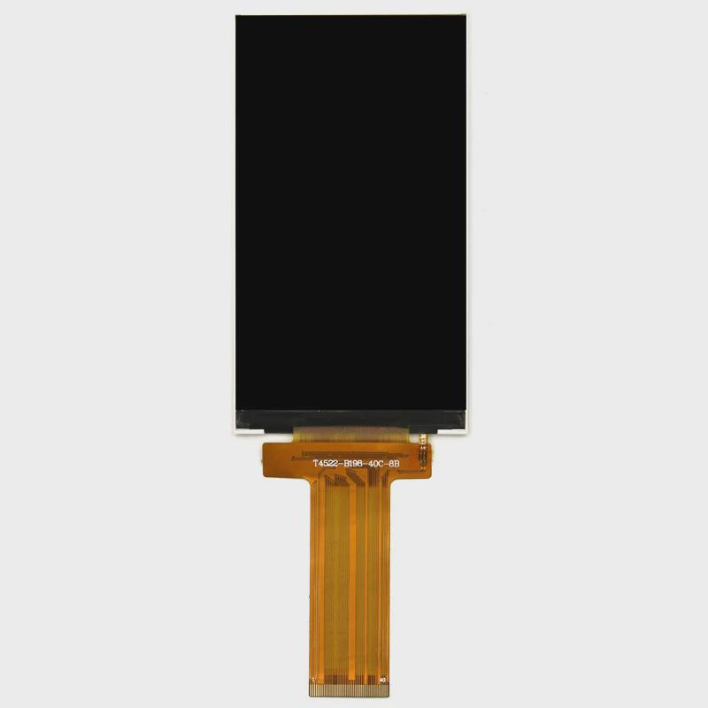 4.5寸tftlcd液晶显示屏全彩屏rgb480*854门锁手机工控高亮显示屏