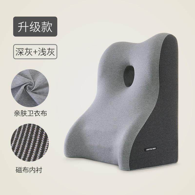 护腰床头靠垫床头记忆棉靠枕沙发床靠背磁布靠背垫大号可拆洗