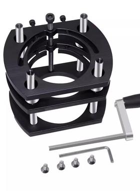 倒装升降电木底座铣小锣机升降台面开槽开榫修边倒角冼台