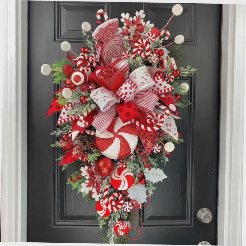 christmas decoration Hang candy upside down from a tree doo
