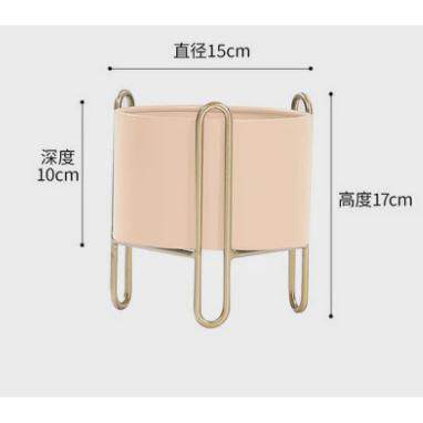 办公桌绿植架阳台靠墙经济型办公室小花架桌面花盆室内绿萝花架子