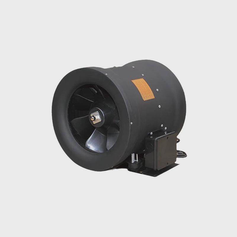 ec直流无刷塑料工业用管道风机16寸变频商用混流通风管道风机