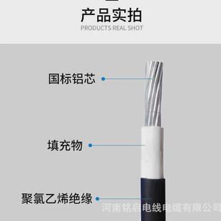 防老化线铝线blxy10/25/35户外防晒农网改造16平方铝多股芯电源线