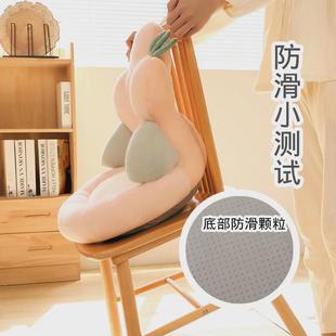 好货花朵坐垫椅子垫屁股垫靠背一体办公室久坐不累护腰座椅垫子飘