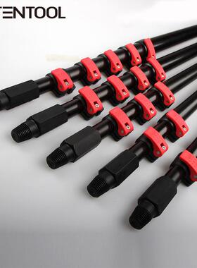 易事通铝合金多节超长长杆可定制可调节延伸缩杆加长清洁工具杆