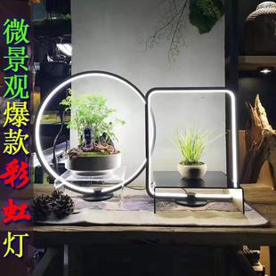 鱼缸微景观LED高亮度水族箱水草灯鱼缸照明灯节能省电迷你小型