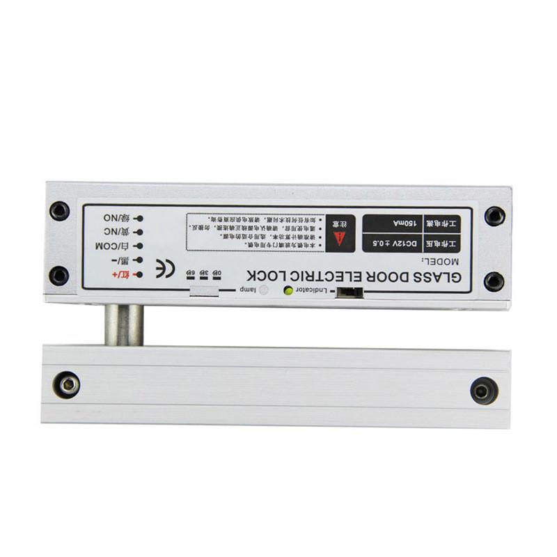 玻璃门电门禁锁锁无框锁门禁系统电子插玻璃门12v