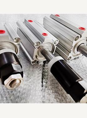 厂家现货气缸口罩机气缸行程可调节薄型acqj40x45-40sb20