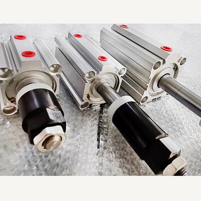 厂家现货气缸口罩机气缸行程可调节薄型acqj40x45-40sb20