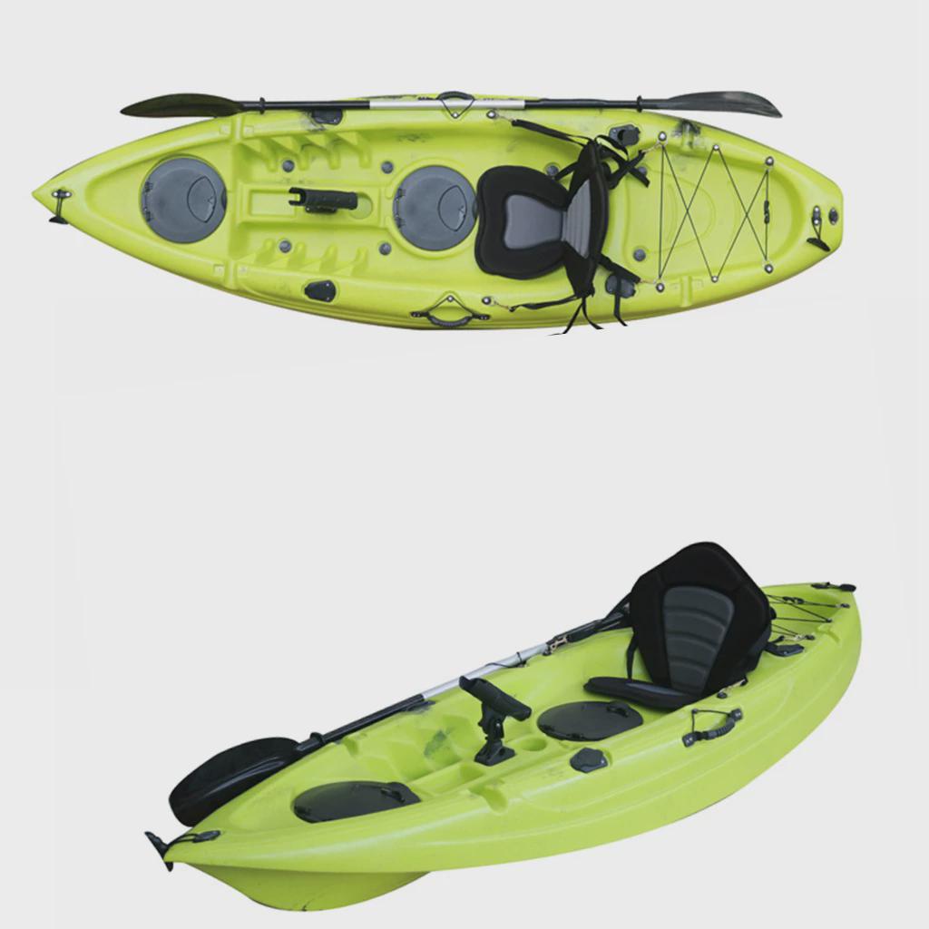 皮划艇平台舟独木舟垂钓平台舟塑料单人硬艇俱乐部公园景区用