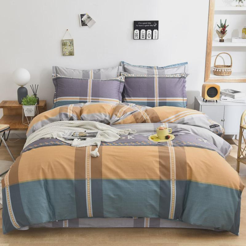 S588可定制床上用品四件套男孩学生单双人1.8*2.2米被套床单