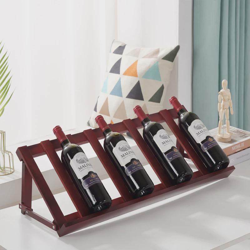 红酒架摆件商用家用红酒柜展示架小型实木葡萄酒架子斜放酒瓶托架,家居饰品,装饰摆件,淘宝优惠券,粉丝福利购,淘宝优惠卷