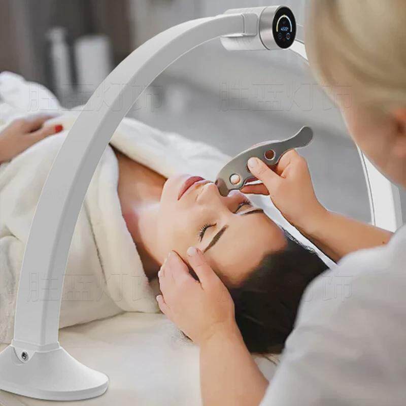 美甲台灯ra90显示屏折叠美容灯亮度多国语言光色半月美甲灯