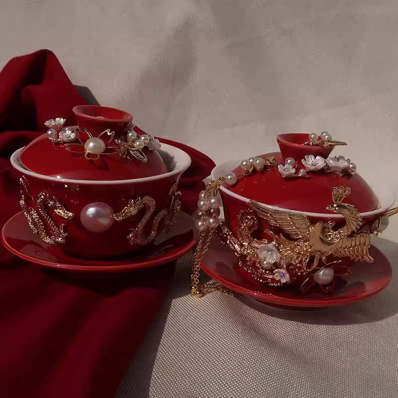 手工结婚套装红色喜杯敬茶杯一对新人改口杯喜庆盖碗陪嫁婚庆用品,农机/农具/农膜,播种栽苗器/地膜机,淘宝优惠券,粉丝福利购,淘宝优惠卷