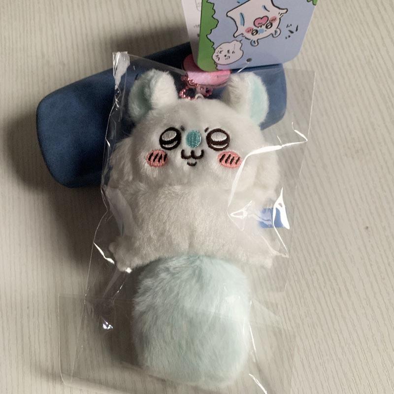 chiikawa带吊牌桃心飞天鼠寄生飞鼠挂件毛绒娃娃高品质支持代发