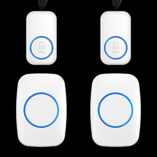 老人呼叫器无线老年人二拖二一键呼救器床头用呼唤铃看护按铃器