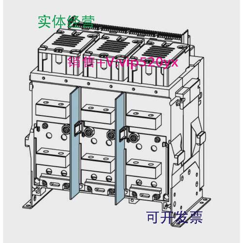 现货供应西门子3WT断路器配件相间隔板适用于框架尺寸Ⅱ固定式3P