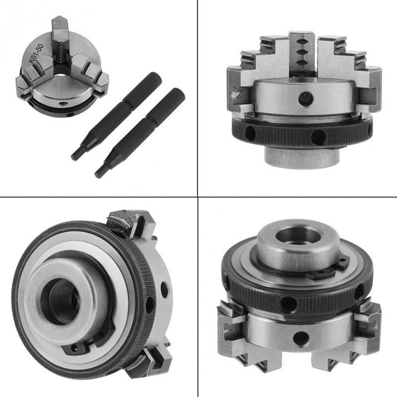 K01-50三爪自定心手紧卡盘M14*1木工迷你微型小卡盘接