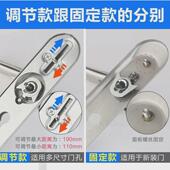 不锈钢室内木门锁卧室房间锁具静音机械锁拉丝家用房门锁50孔距