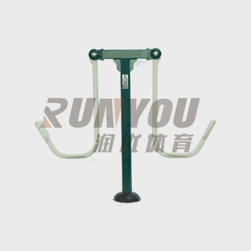 厂家供应学校公园室外健身器材社区老年人健身器双人坐蹬器