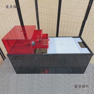 鱼缸底滤双层太保盒抽屉沉淀仓下过滤虹吸海水免换水尺麦干湿分离