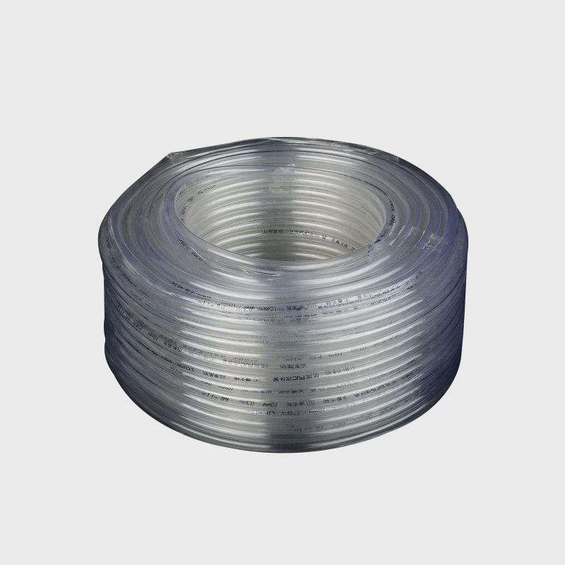 塑料加工pvc透明水平管四季柔家用软管花艺园林生产透明流体管