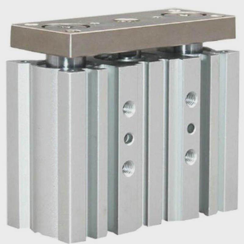 smc全新导薄型杆气缸行程mgpa40-25z/25/50/75/100/125/150