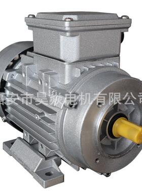 MS100L2-4三相3KW4级交流铝壳电机异步减速机配套220V380V50HZ