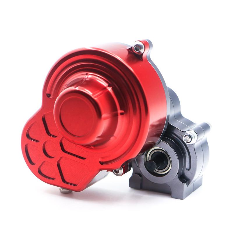Axial SCX10攀爬车中波箱 密封式全金属波箱 SCX10改装升级配件