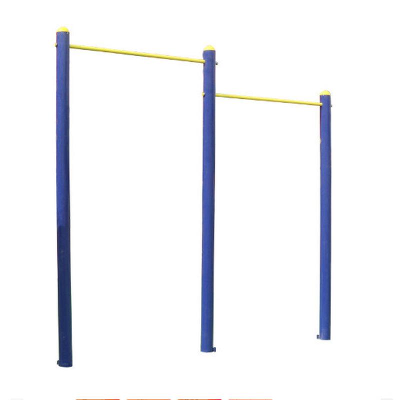 二联三联高低单杠定制小区公园广场健身器材户外广场高低单双杠