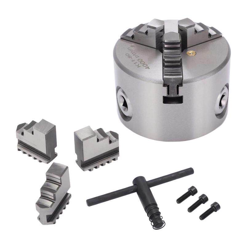 SHUNMA浙江顺马K1180三爪自定心卡盘三爪卡盘正爪反爪配环球卡盘