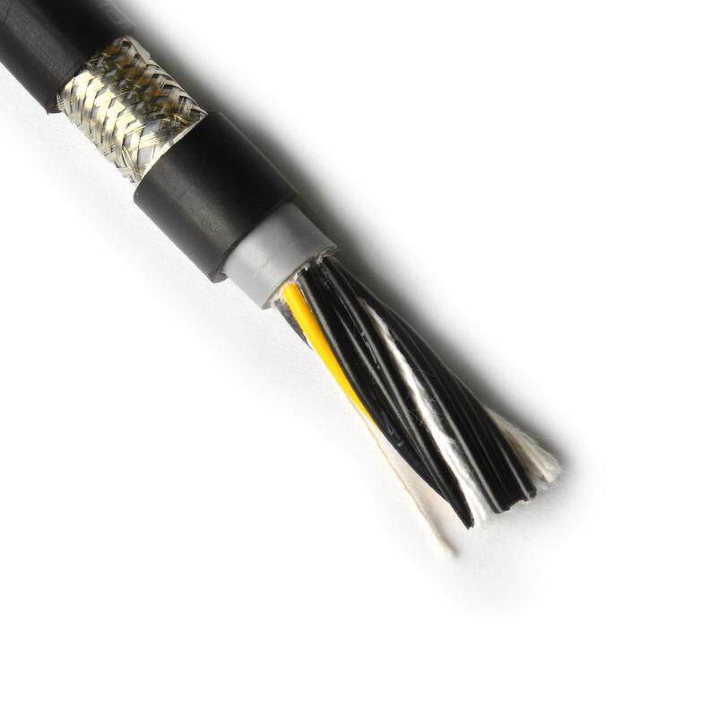 拖链2464-26AWG/14C耐弯折1500W高柔线移动设备安装信号线胜牌