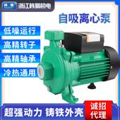 冷热水自吸离心泵高压自吸泵220V增压抽水泵家用管道离心增压泵