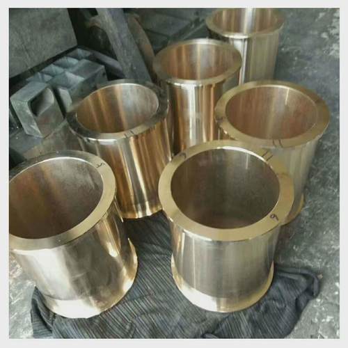 qsn6-6-3青锡铜套机械用自润滑轴承套耐磨黄铜滑板离心铸造