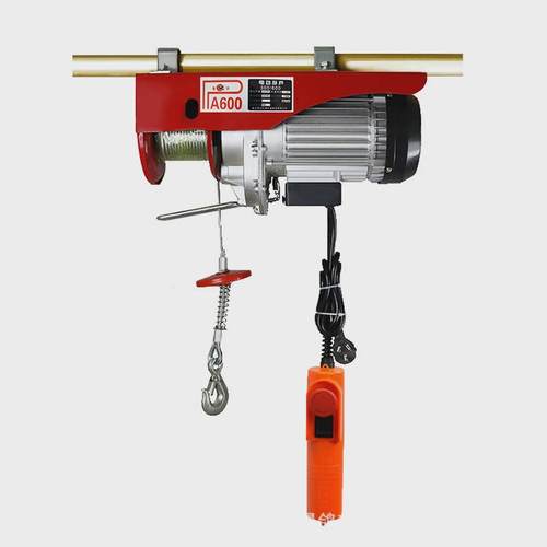 微型电动葫芦1吨家用吊粮小吊机舞台葫芦220V提升机微型卷扬机