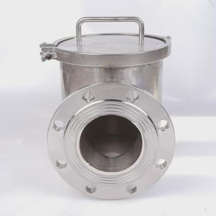 除铁器不锈钢磁性过滤器管道液体浆料强磁除铁器 管道式