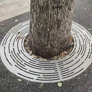 不锈钢树篦子护树定/制市政不锈钢树池格栅不锈钢树池篦子加工