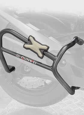 ll新老光阳赛艇S350/S250排气管侧护杠消声器保险杠CK300T-13配件