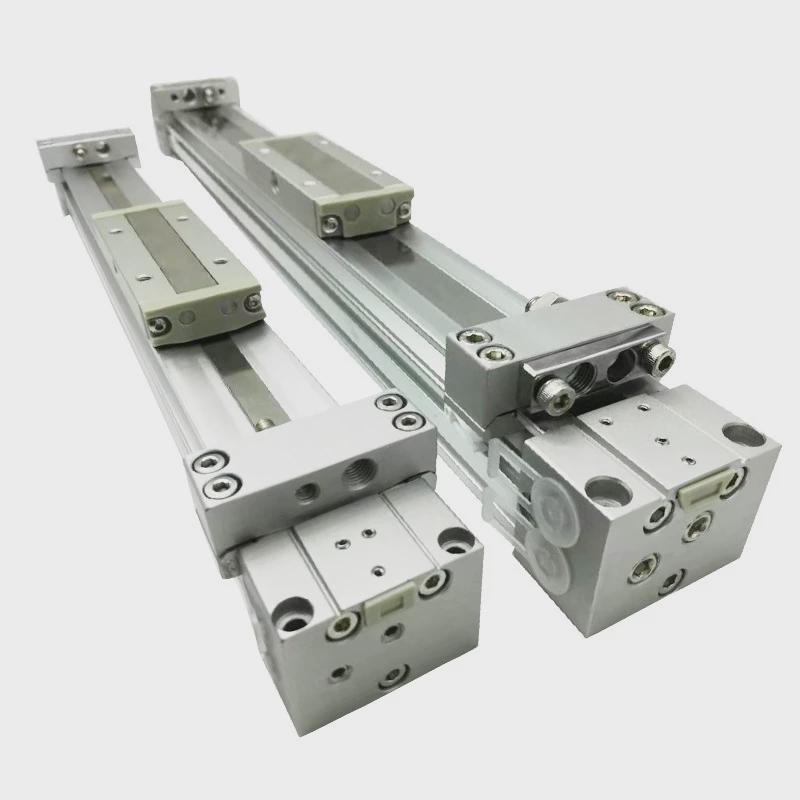 长smc无杆气缸my1b40/my1b40g-200-300-400-500-600-lz机械式行程