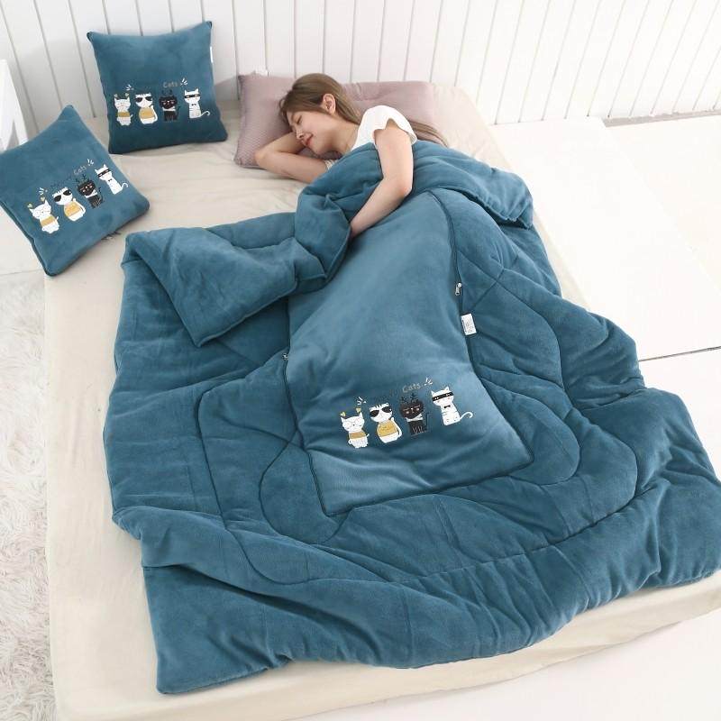 加厚抱枕被子两用汽车沙发靠垫枕头被办公室午休折叠空调被,居家布艺,抱枕被,淘宝优惠券,粉丝福利购,淘宝优惠卷