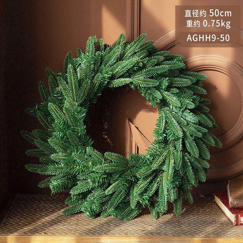 新款圣诞花环门挂50/60cm圣诞绿PE混合叶装饰雪花环挂饰场景布置,节庆用品/礼品,圣诞装饰品,淘宝优惠券,粉丝福利购,淘宝优惠卷