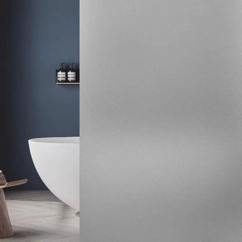 加厚大卷自粘卫生间办公室透光不透明磨砂玻璃贴纸窗户贴膜防走光