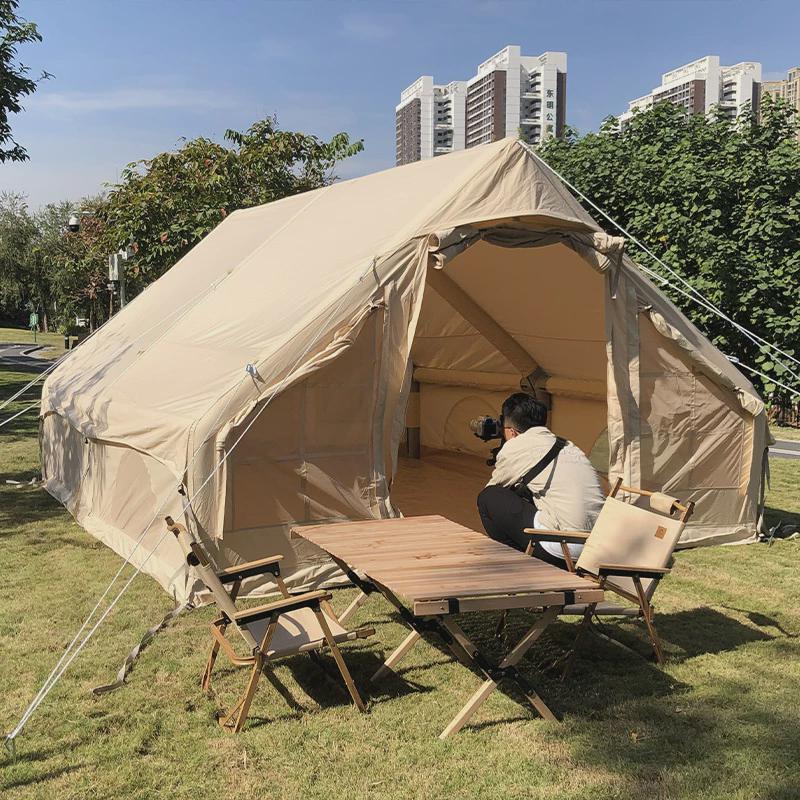 充气供应户外登山露营野营帐篷棉厂家5分钟快速搭建登山帐篷