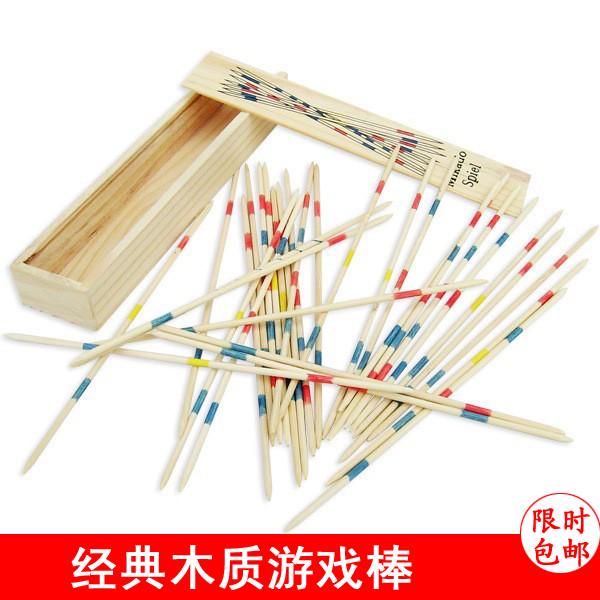 数数80后棒子挑棍木棍益智撒棒桌面玩具棒亲子游戏挑挑棒冰雪糕棍
